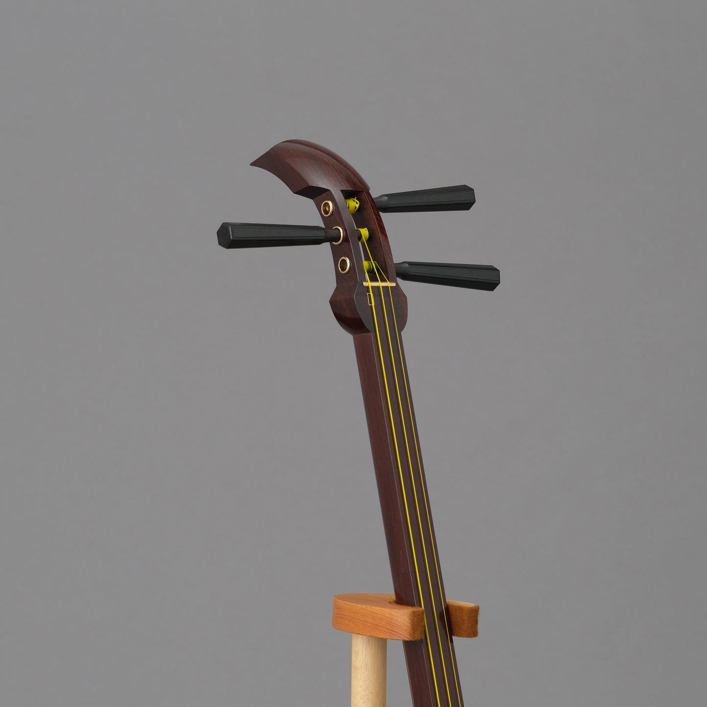 小唄紅木三味線セット【綾杉胴】