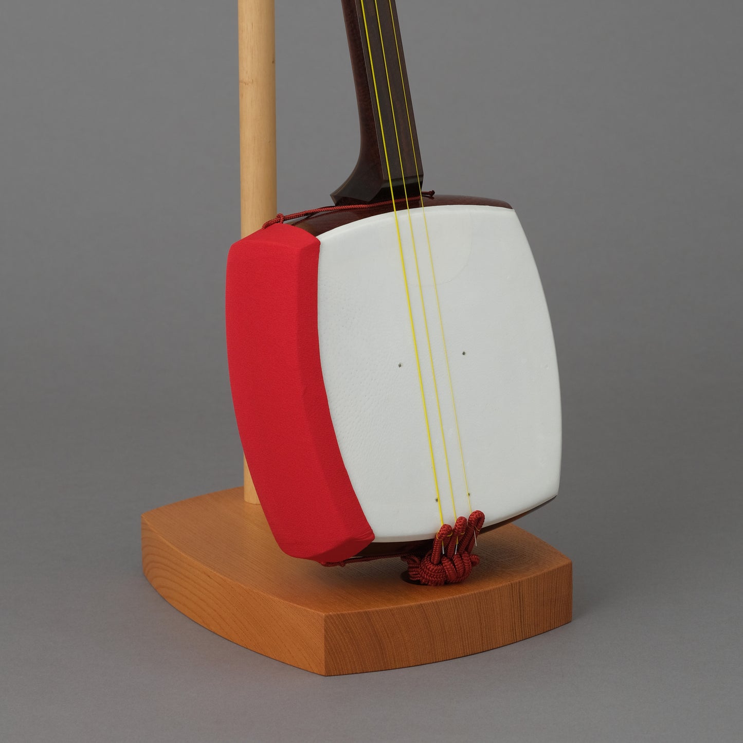 1寸5分短紅木三味線セット【丸打胴】