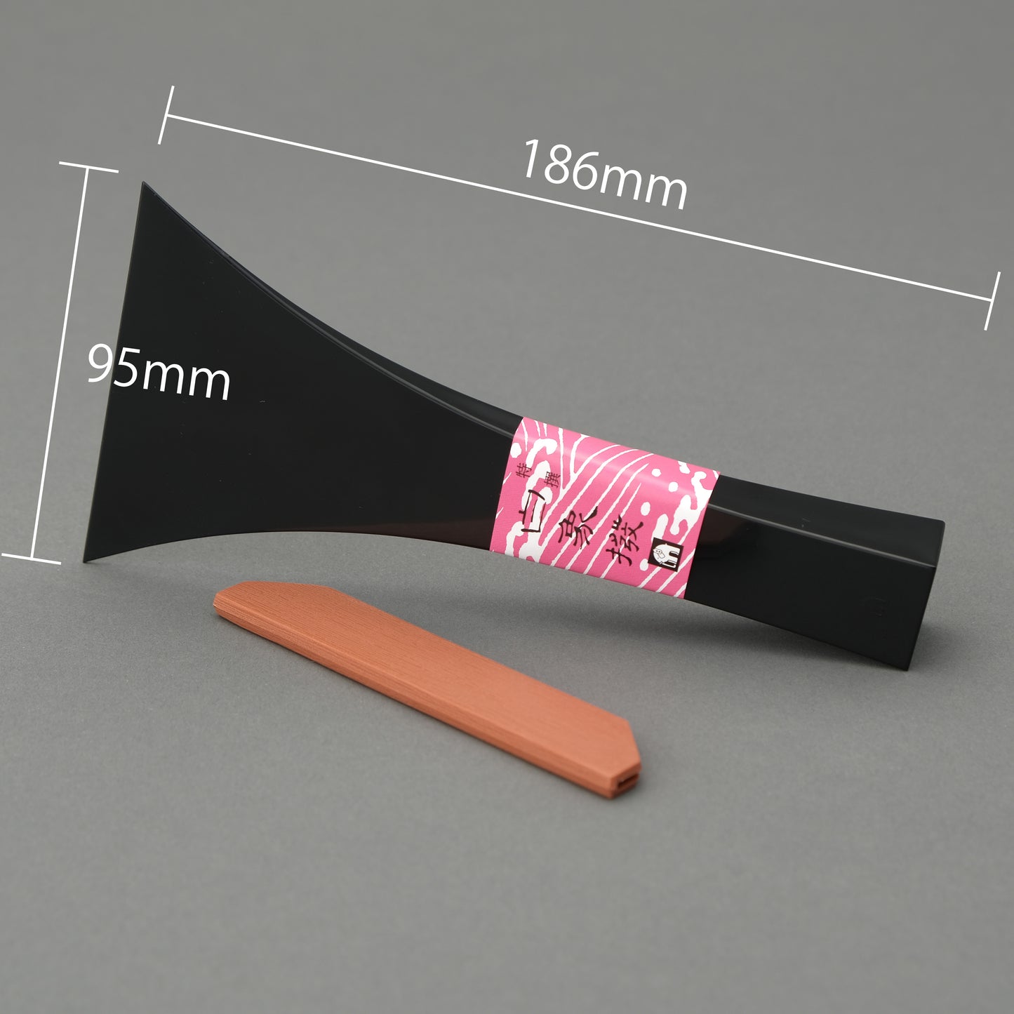 プラスチック撥【12号・黒】