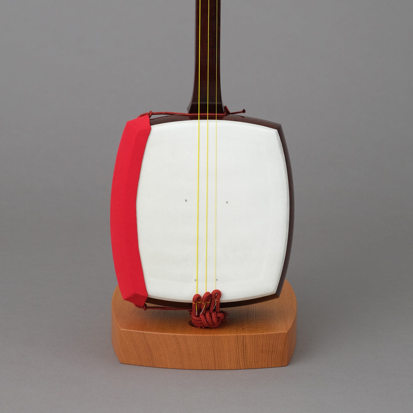 小唄紅木三味線セット【綾杉胴】