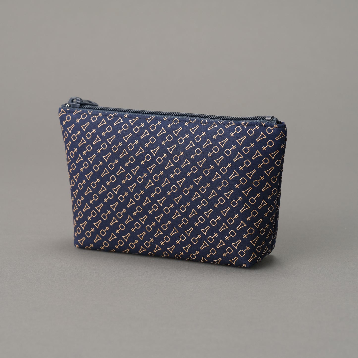 三味線柄甲州印伝ポーチ