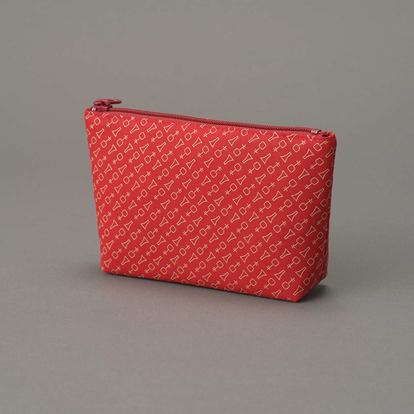 三味線柄甲州印伝ポーチ