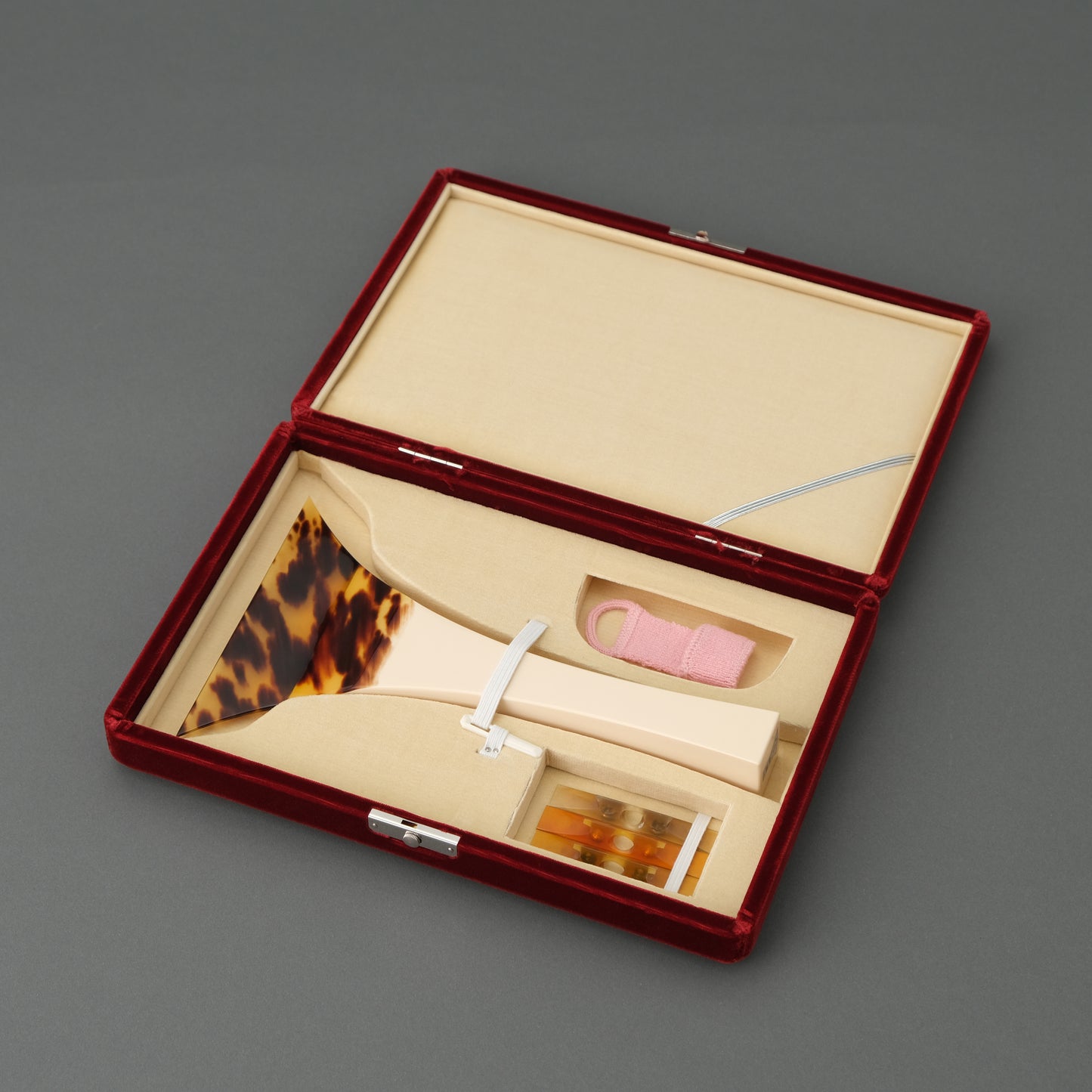 地歌用1丁撥入れ ビロード