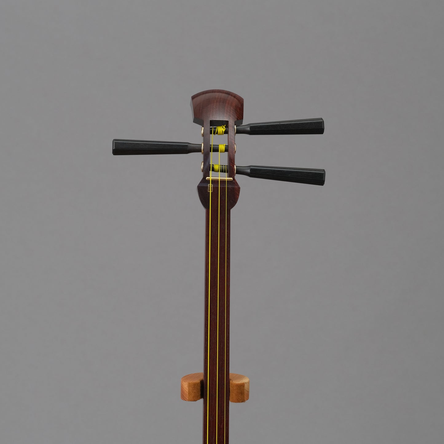 小唄紅木三味線セット【綾杉胴】